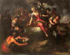 14. The Finding of Moses Johann Carl Loth 1