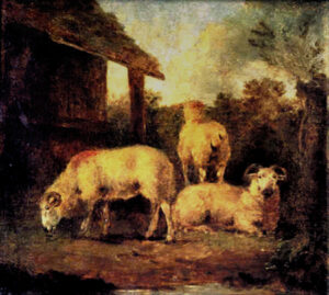 22 Rustic English Landscape George Moreland 1