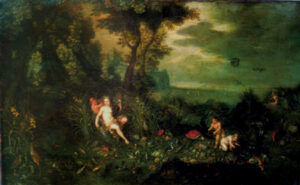24. Allegory of Water. Circle of Jan van Kesse