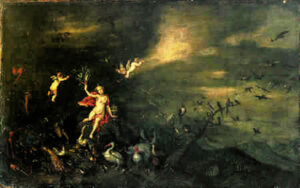 25. Allegory of Air Circle of Jan van Kessel 1