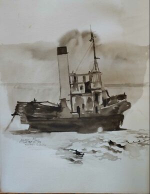 ABANDONED GUINNESS BOAT