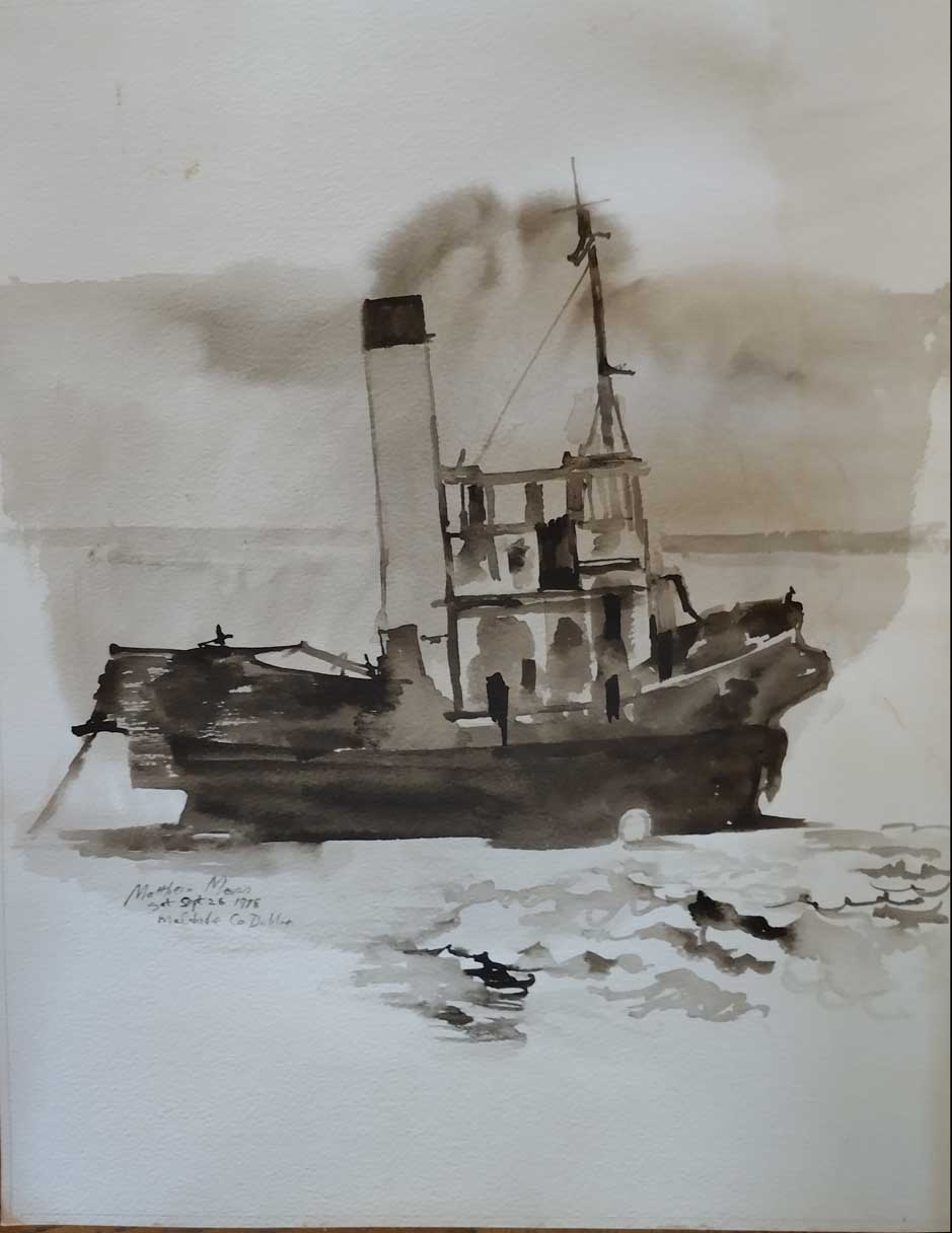 ABANDONED GUINNESS BOAT