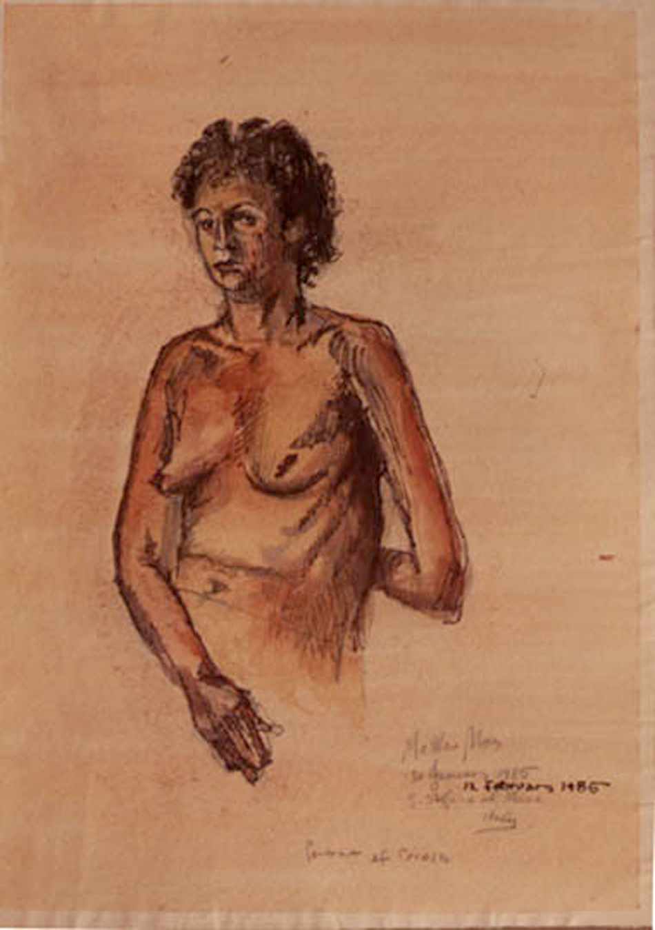 Female Portrait SIGNATURE CAPTION