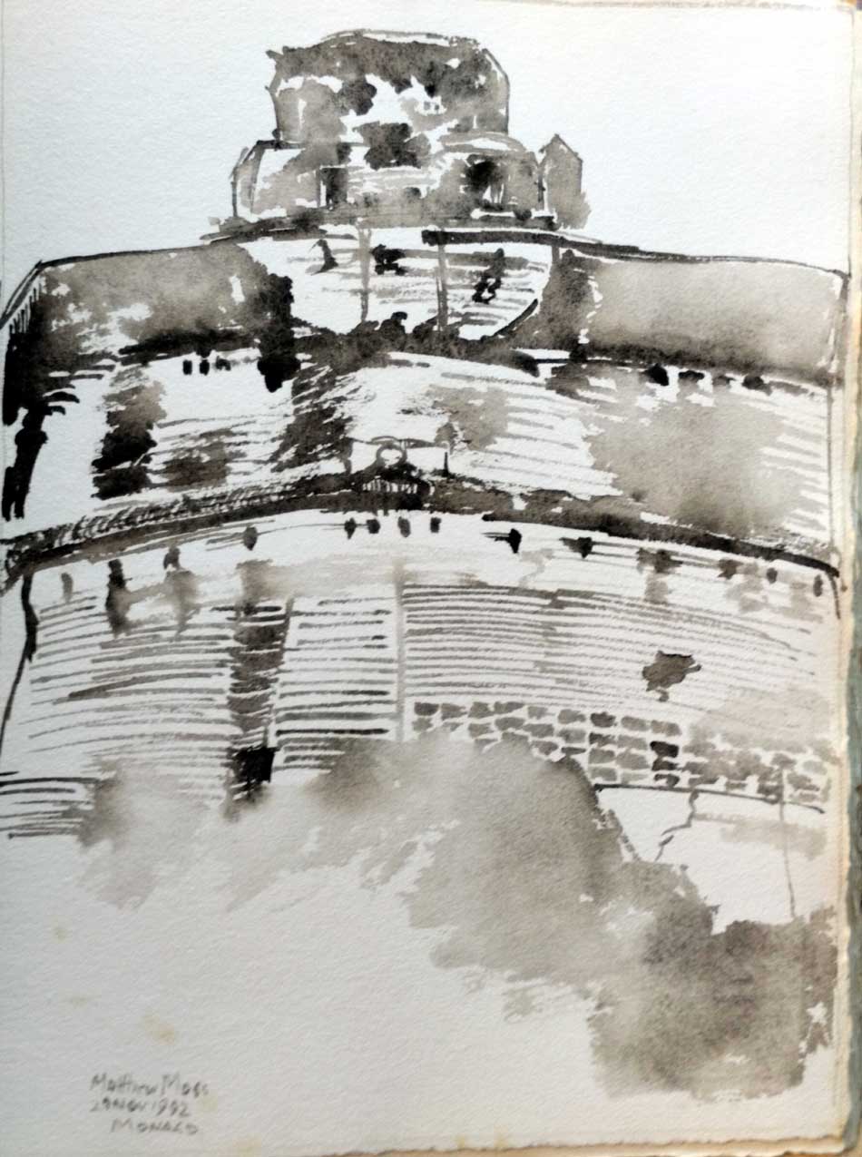 Monaco Fort Antoine remparts