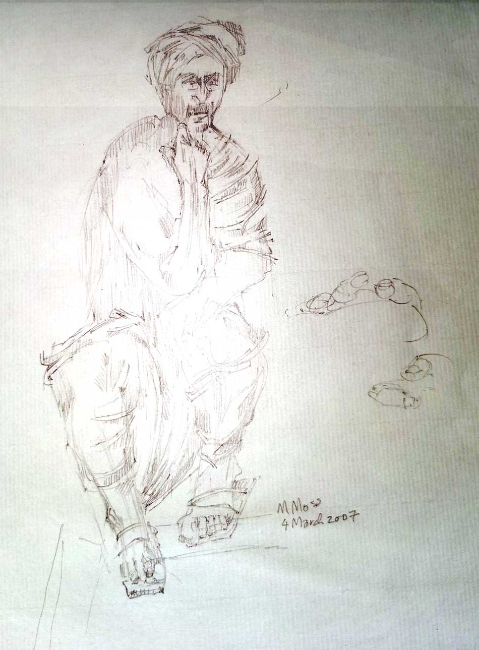 Pensive Rembrandt
