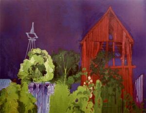 Red barn at Heyfield