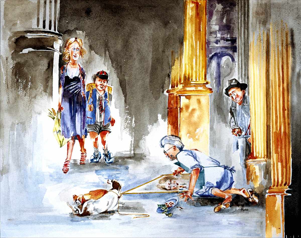Rembrandt Pavement Artist