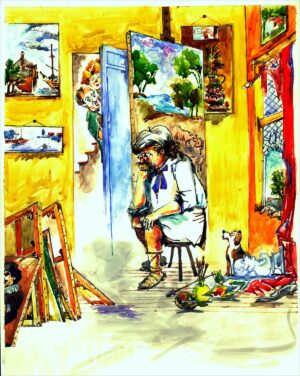Rembrandt has a Break in