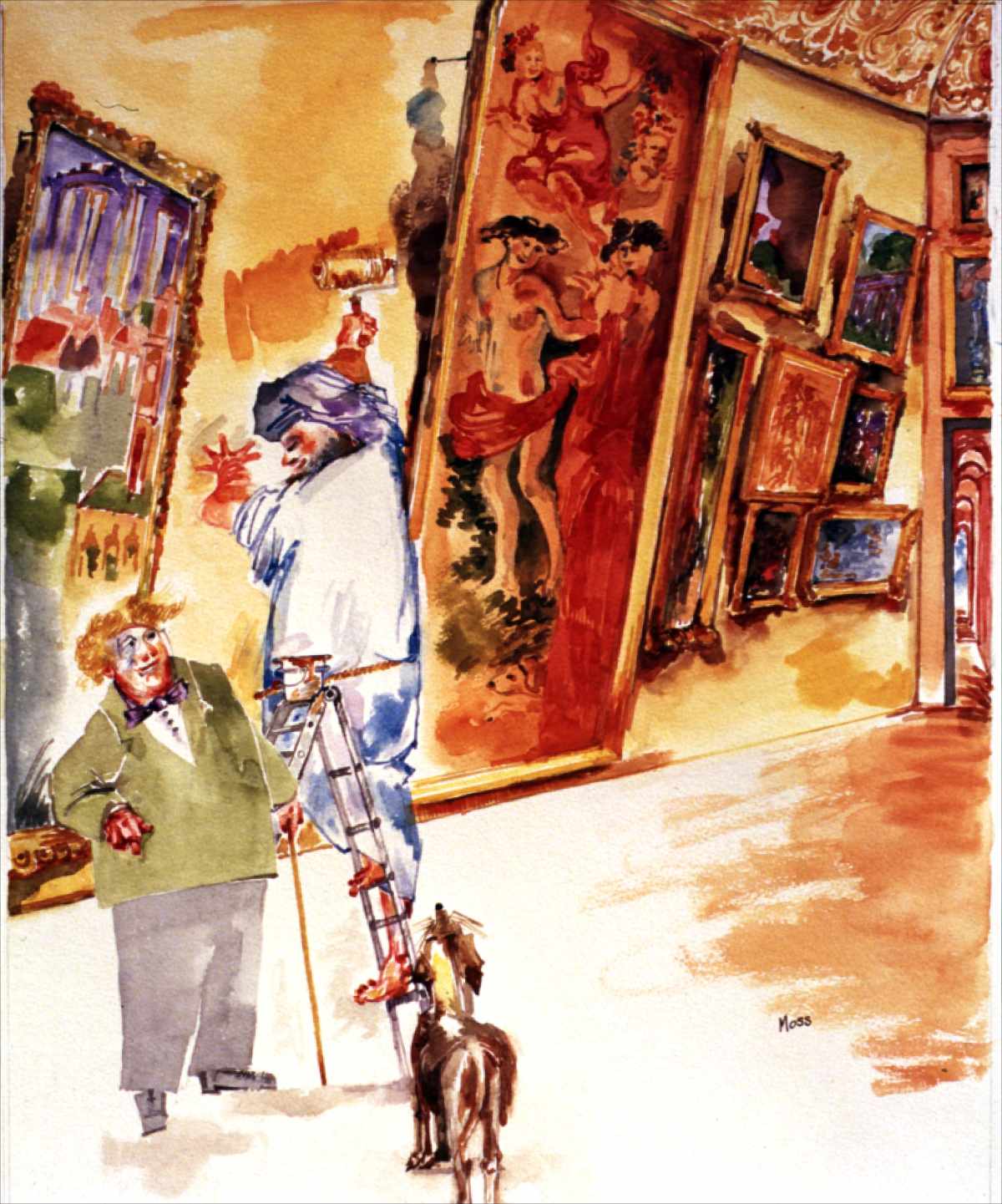 Rembrandt temporarily house painter