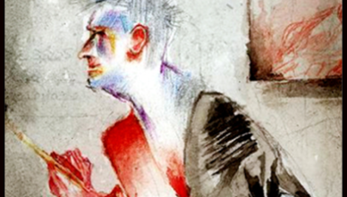 SELF PORTRAIT MATTHEW MOSS ARTIST