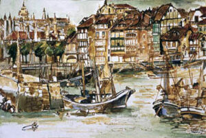 The Basque Port of Leqvertie Large 0202 096