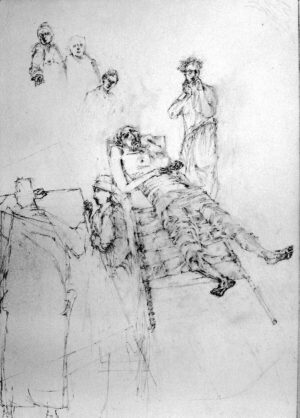 The dormition of Rembrandt