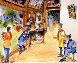 The museum raid