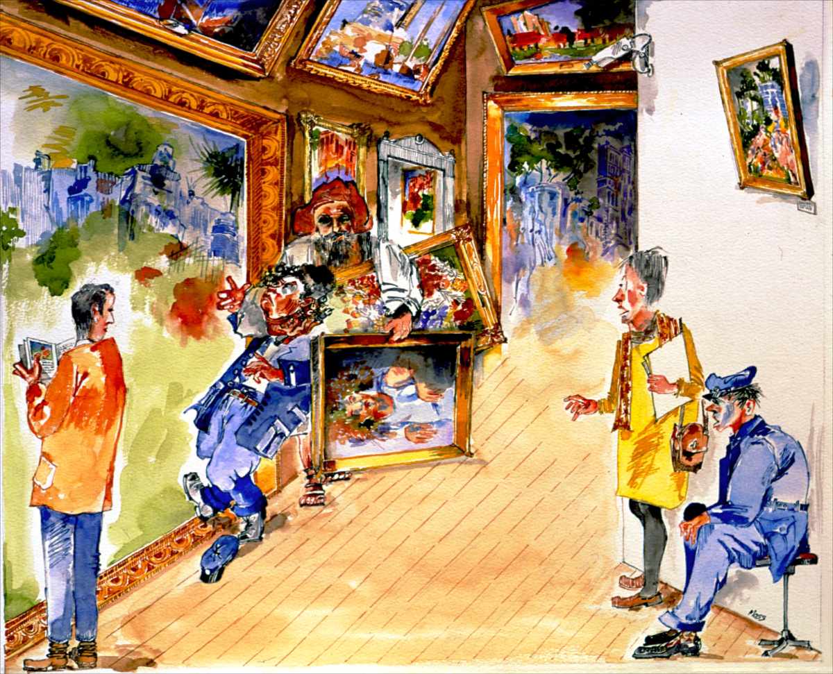 The museum raid