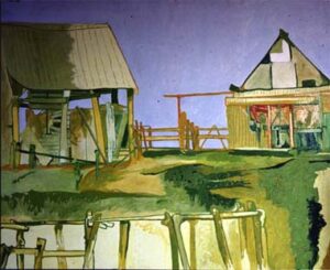 Two Barns in Gippsland Victoria Australia