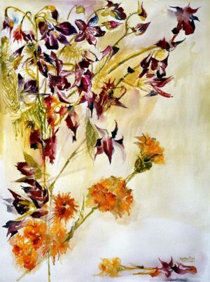 WILDFLOWERS WATERCOLOUR